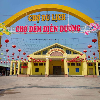Bán Lô đất Đẹp 105m2 Phố Chợ Điện Dương hướng Đông Nam