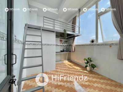 PHÒNG GÁC MỚI SẴN MÁY LẠNH - CÓ THANG MÁY NGAY BỐN XÃ GẦN ĐẦM SEN