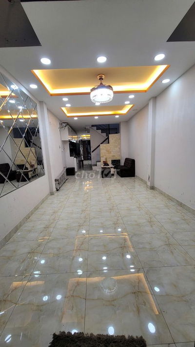 Nhà hẻm Phan Văn Trị, Trệt 3 Lầu ST, 4PN 4WC, 4x15m, 18TR