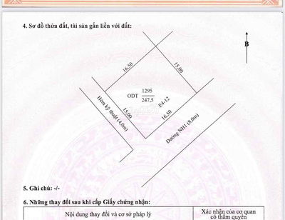 Nền Biệt Thự View Hồ Sen Khu Nam Long 2 9A DT:16,5x15=247,5m2 giá 10tỷ