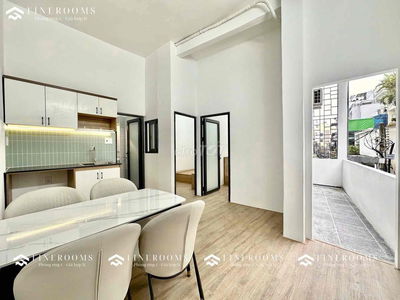 2 Phòng Ngủ- 50m2 - Ban Công - Full Nội thất-Ngã Tư bảy hiền-Tân bình