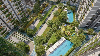 Bán gấp căn STUDIO 33m2 - 999TR - 1PN 1WC - View Hồ bơi CK lên 8,5%