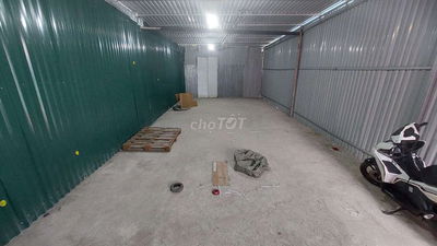 Kho 60m2, cont 40ft đỗ, cầu Định Công, 5tr/th