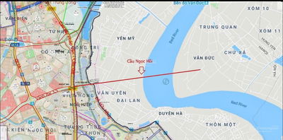 BÁN LÔ ĐẤT MẶT ĐƯỜNG LIÊN XÃ THÔN ĐẠI LAN- DUYÊN HÀ-THANH TRÌ, DT203M2-MT7,3M NỞ HẬU GIÁ 19,2 TỶ.