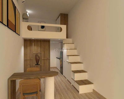 Cho thuê phòng gác Full nội thất 25m2