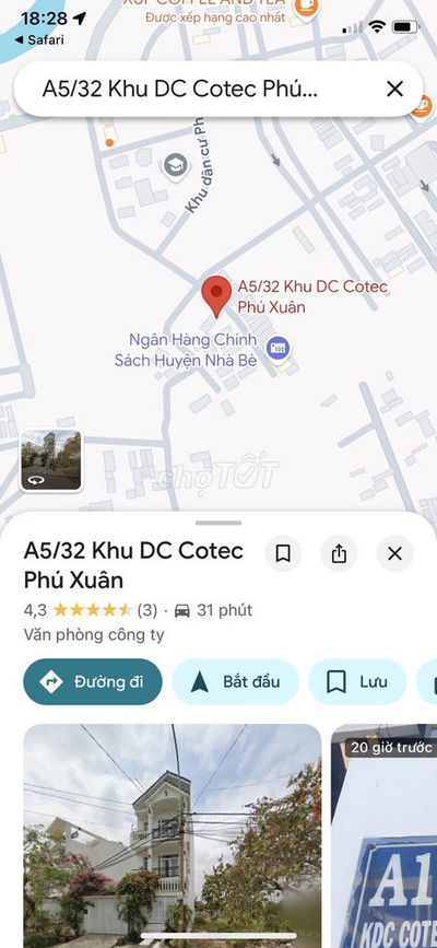 Trống phòng KDC CONTEC, cầu Phú Xuân