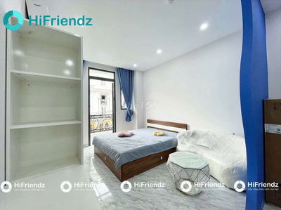 Căn Hộ 1PN Ban Công 50m2 Máy Giặt Riêng Full Nội Thất Hoàng Hoa Thám