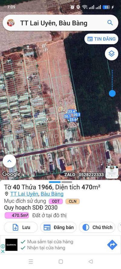 Bán đất xây biệt thự nhà nghỉ Lai Uyên Bàu Bàng Bình Dương