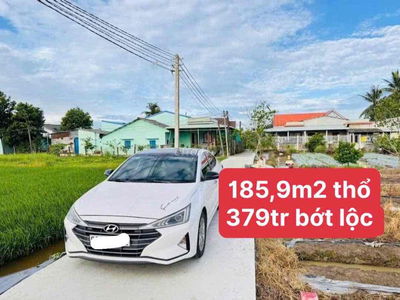 ⭐️ QUÁ RẺ ⭐️ Đất thổ 186m2 Bình Tịnh. Xe hơi ngay đất, cách DT833 300m