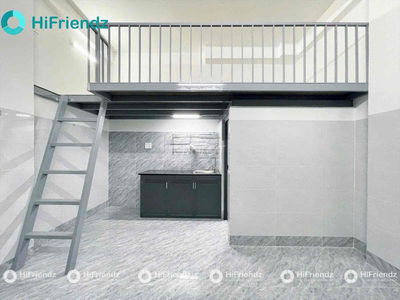 CHO THUÊ PHÒNG TRỌ CÓ GÁC FULL NỘI THẤT 30M2 NGAY ĐH VLU IUH