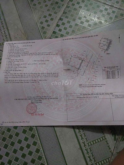 Mặt tiền đường số 18, phường 8, Gò Vấp, ngang 8x10m