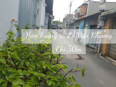 Nhà hẻm xe hơi Đường LÊ VĂN KHƯƠNG- P THỚI AN - Sạch sẻ cho thuê