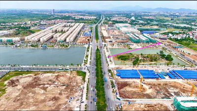 Chỉ 20 tỷ sở hữu nhà phố kinh doanh 100m2 trên trục đường 30m hướng hồ điều hòa .