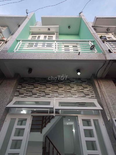 bán nhà thạnh lộc q12 trệt 1 lầu