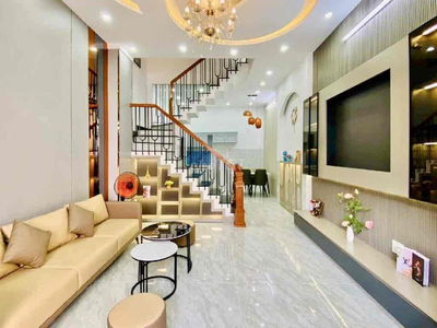 Bán gấp nhà 3 tầng hẻm xe hơi - đs8 Lò Lu Q9 - full nội thất - 5 tỷ