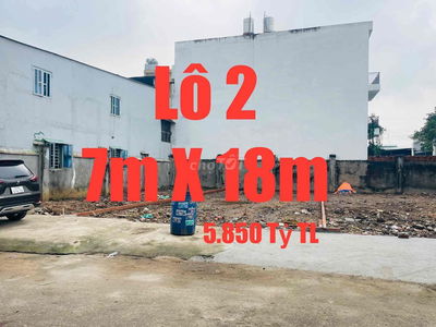 🔥ĐẤT 7m X 18m-Đường Thông 10m-Cách Chợ Bà Điểm 900m