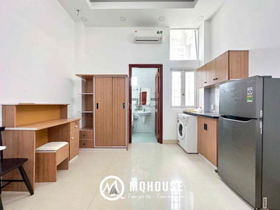 Căn Hộ Studio New 100% Máy Giặt Riêng Ngay Nhà Thờ Ba Chuông Quận 3