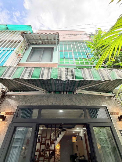 NHÀ QUANG TRUNG, PHƯỜNG 8 CŨ (THÔNG TÂY HỘI MỚI) TP.HCM CHỈ NHỈNH 3 T