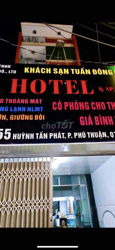 Sang lại khách sạn 15 phòng