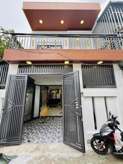 Nhà Đẹp Kèm nội Thất Tx22 Thới An Hẻm xe hơi