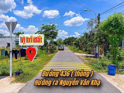 Củ chi Mặt tiền 436 phú hòa đông 9m x 51m full thổ 4 tỷ 9