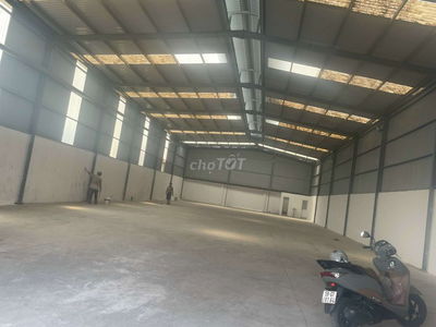 Cho thuê xưởng 500m2 giá 25tr gần QL1A p.An Phú Đông Quận 12 TP.HCM