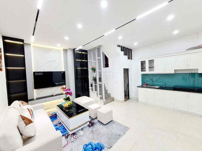 Rất gấp! Nhà Đội Cấn Ba Đình, ngõ ba gác, thông tứ phía, full NT, 46m