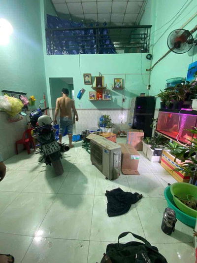 Cho thuê nhà 3tr/th DT: 4x10m 1pn + gác lửng 2WC  Đường công nghệ Ấp 1