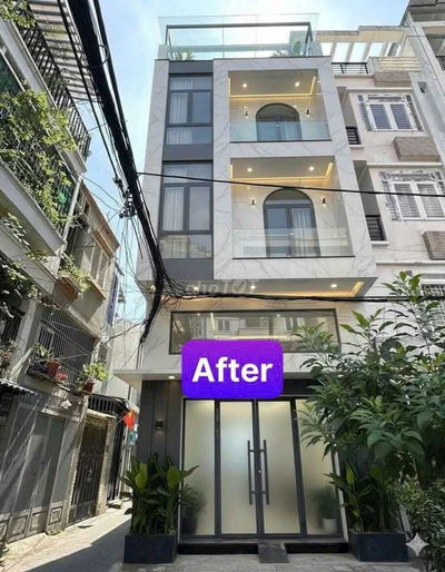 Nhà hẻm xe hơi 28m2, 5 phòng ngủ, đường Điện Biên Phủ Bình Thạnh