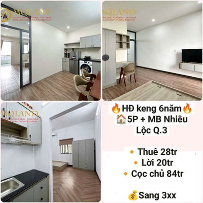 Sang 5P + MB Nội Thất Cao Cấp Nhiêu Lộc Q.3