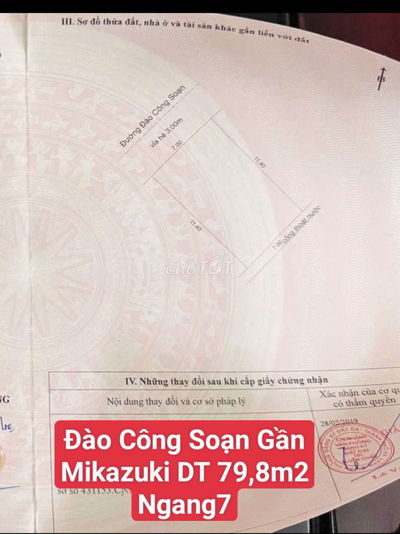 ĐẤT BIỂN GẦN MIKAZUKY ĐƯỜNG ĐÀO CÔNG SOẠN NGANG7