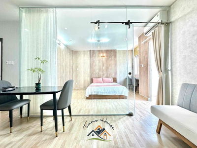 Trống sẵn - 1PN - Ngay Vòng xoay Dân chủ - Mới 100% - Bancol - 55m2