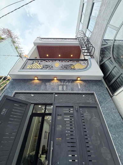NHÀ  BÙI QUANG LÀ, P12 GV  DT:50M2- 2 TẦNG - NHÀ MỚI- HẺM XH 3 BƯỚ