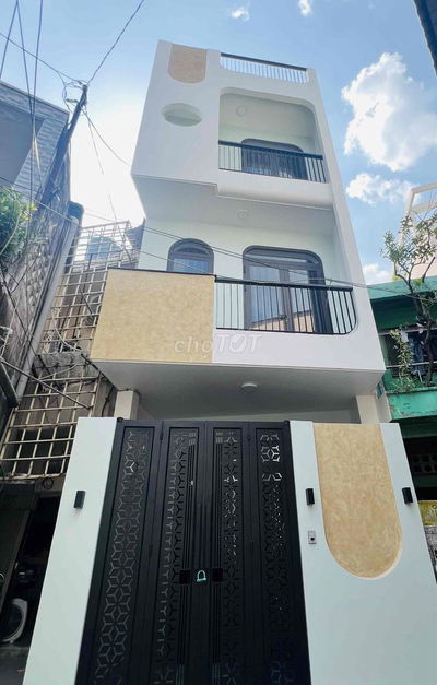 Nhà mới hẻm XH Nguyễn Trọng Tuyển 60m2 ( 4x15) 1 trệt 3 lầu giá 9ty7