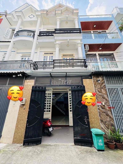 NHÀ 3 TẦNG LÂM THỊ HỐ Q12 - HẺM OTO TỚI CỬA - GIÁ 5TY2