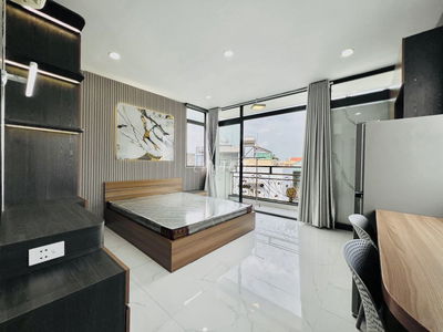 ⚜️Studio Ban Công Ngay Lê Quang Định - Full NT - Tầng Cao View Thoáng