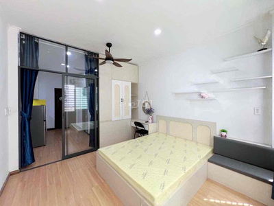 Cho Thuê Căn Hộ 1Pn Mới Toanh ở Đinh Công Tráng, Q1 gần chợ Tân Định