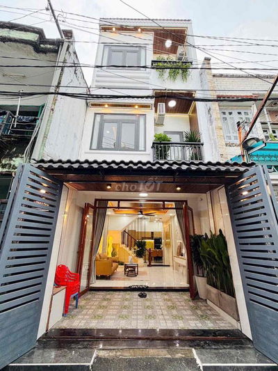 Bán nhà hẻm xe hơi,50 m2 xây 3 tầng c hơn 5 tỷ,Phạm Văn Chiêu,Gò Vấp