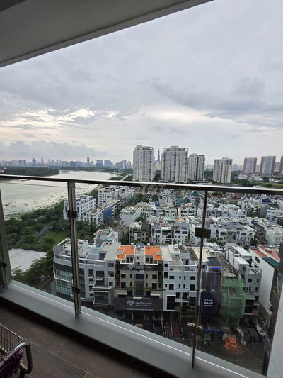 24 triệu, Cho thuê TUYỆT PHẨM trực diện sông, 81m2- 2PN, đảo Kim Cương