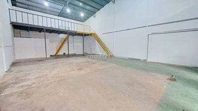 CHO THUÊ KHO XƯỞNG 10X25M, LỬNG, ĐIỆN 3PHA, ĐƯỜNG CONT, GIÁ 26TR