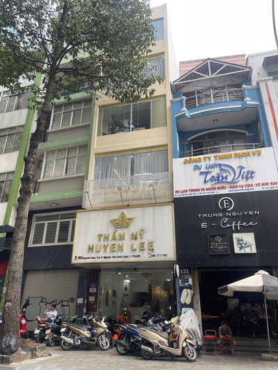 NHÀ CHO THUÊ NGUYÊN CĂN 169 Ng Công Trứ. DT: 4,6 x 12m, 5 lầu nhà mới