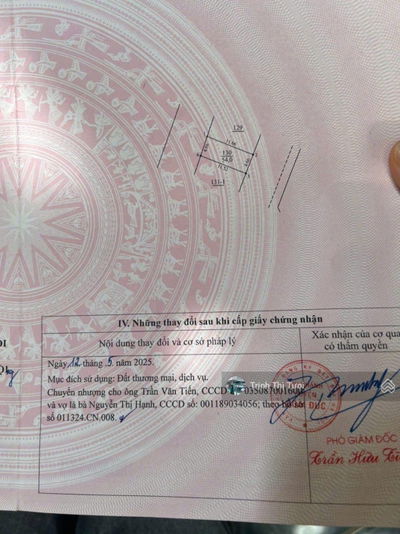 CHỦ CẦN BÁN NHANH ĐẤT DV AN THỌ NGAY CẠNH CHUNG CƯ THE GOLDEN AN KHÁNH & MẦM NON GIÁ RẺ NHẤT KHU