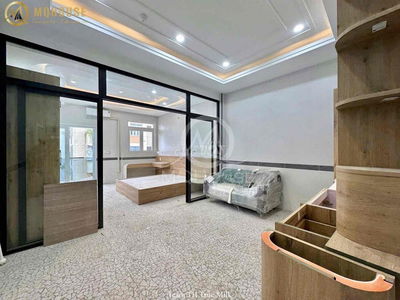 KHAI TRƯƠNG CĂN HỘ 1PN 55M2 THANG MÁY FULL NỘI THẤT BÌNH THẠNH GIÁP Q1