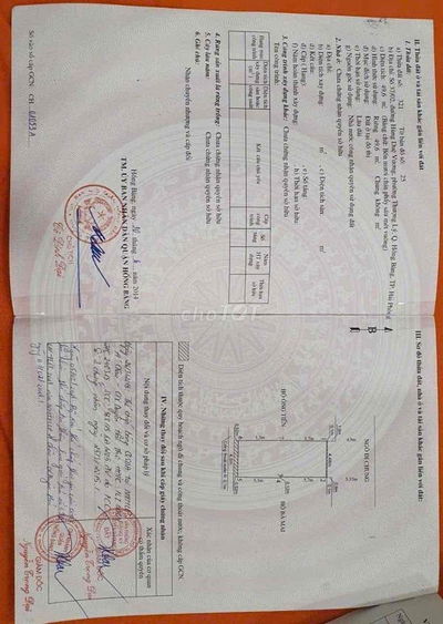 🏡 Bán nhà cấp 4 trung tâm Hồng Bàng – ô tô đỗ cửa, ngõ thông sát chợ H