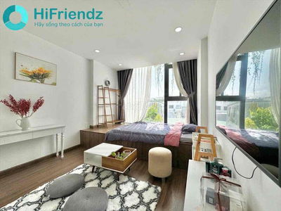 CHO THUÊ CĂN HỘ ĐẦY ĐỦ NỘI THẤT CAO CẤP ÁNH SÁNG TRỜI NHÀ MỚI