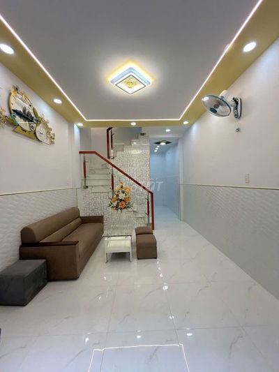 NHÀ ĐẸP 3 TẦNG BTCT – HẺM 5M XE HƠI THÔNG – TỈNH LỘ 10, BÌNH TÂN