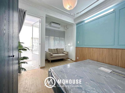 Chính chủ cho thuê căn hộ 1PN ban côngf ull nội thất 40m2 an ninh