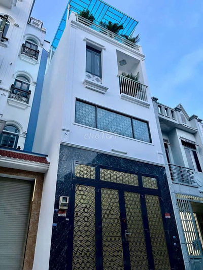 Nhà đẹp dt 4x12m trệt lửng 2 lầu 3pn 3wc hẻm XH Hiệp Thành Q12, 4,85tỷ