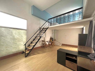 CĂN HỘ GÁC LỬNG FULL NỘI THẤT CỬA SỔ NGAY SÂN BAY TÂN BÌNH