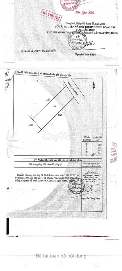 Nhà ở Vĩnh Cửu Đồng Nai 89m2, 3 on,